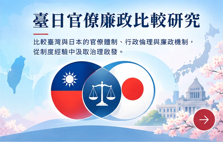 臺日官僚廉政比較研究